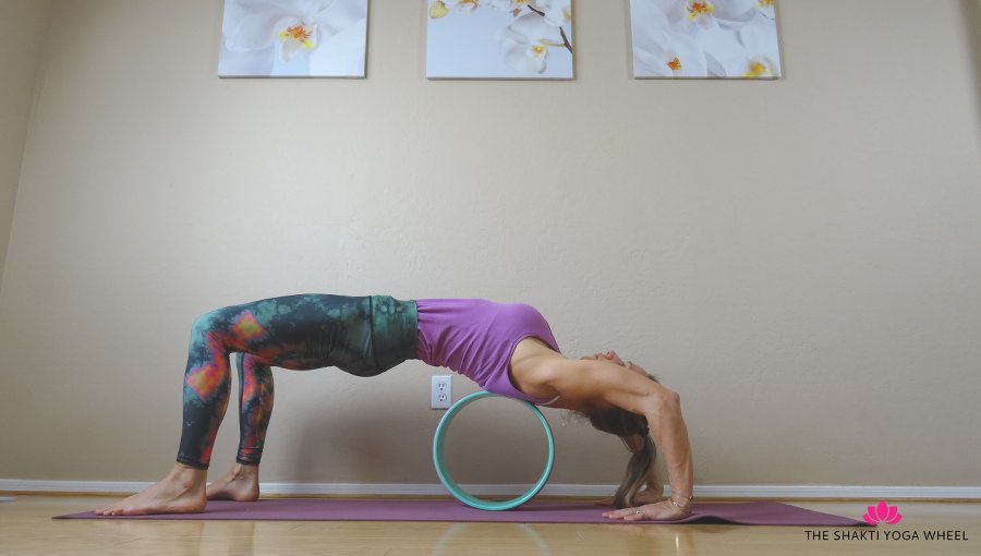 YOGA WHEEL Yoga Rad Fitness Yogarad Pilates Rücken & Wirbelsäule SPORTVIDA 