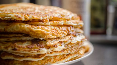 Glutenfreie Buchweizen Pfannkuchen