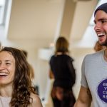 Lachende Menschen von der Berlin Yoga Conference 2019